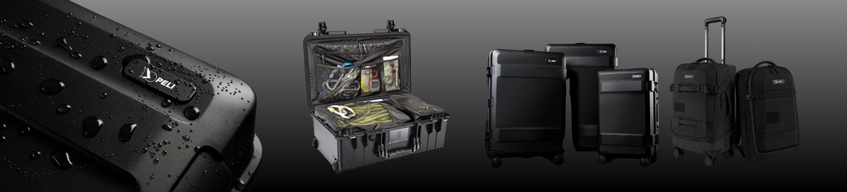 Peli™ Luggage Cases desktop banner