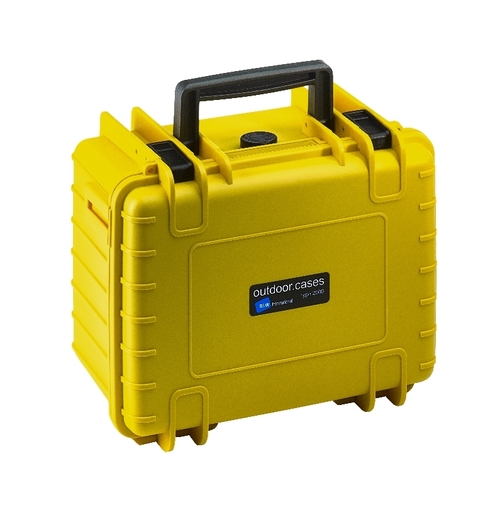 B&W Outdoor Case type 2000 - Yellow - Case Empty