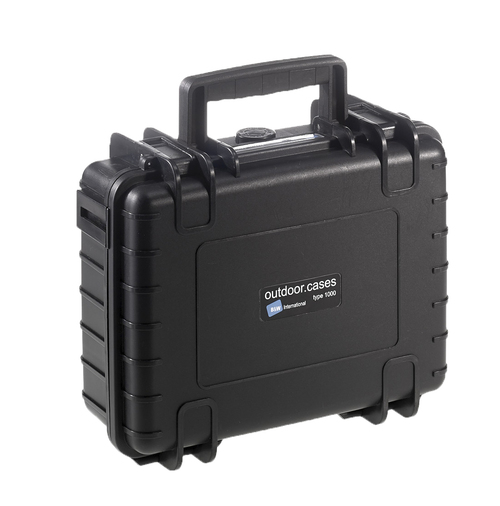 B&W Outdoor Case Type 1000 - Black - Case Empty