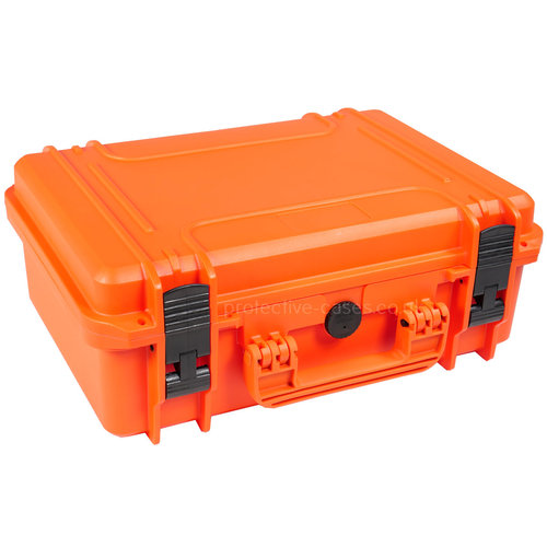MAX MAX430GUN waterproof case showing inside of the case with mock guns for illustrative purposes.