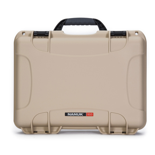 NANUK 910 2UP Classic Pistol Case - Tan