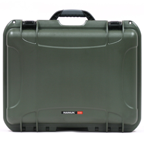 Nanuk 930 Case - Olive - Case with Dividers