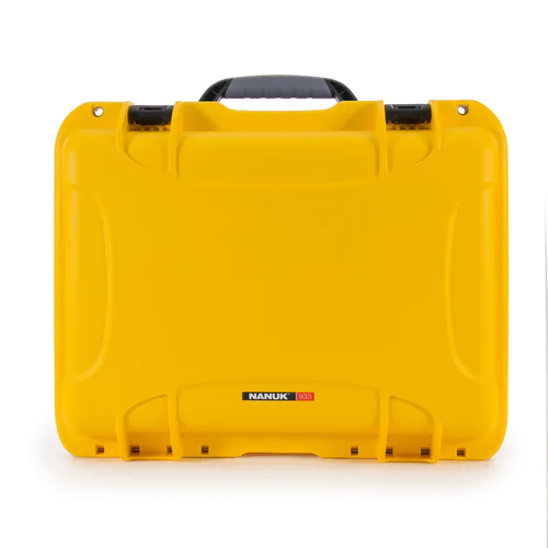 Nanuk 933 Waterproof Hard Case - Black - Outside view showing top handle.