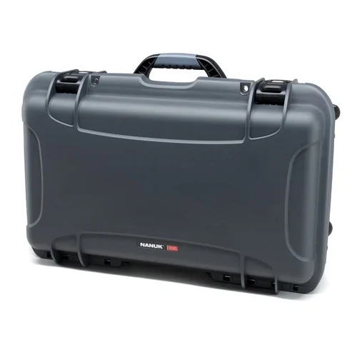 Nanuk 935 DSLR Case with Wheels - Graphite - WITHOUT Lid Organiser