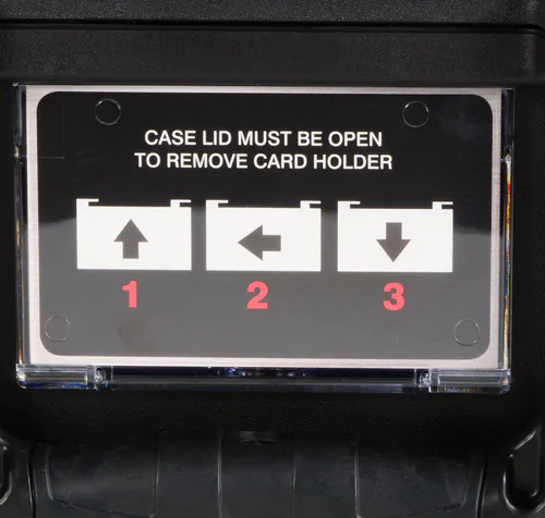 Removable Card Holder