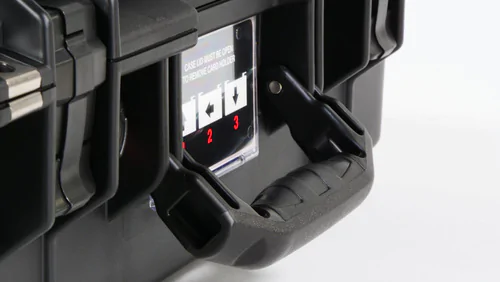 Three Rubber Overmoulded Handles