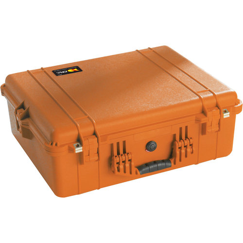 Peli 1600 Case - Orange - Case Empty
