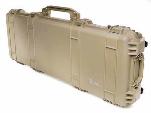 Peli 1700 Case with Wheels - Tan - Case Empty