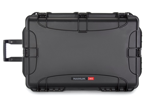 Nanuk 965 Case with Wheels - Black - Case with Dividers