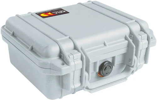 Peli 1200 Case - Silver - Case with Foam