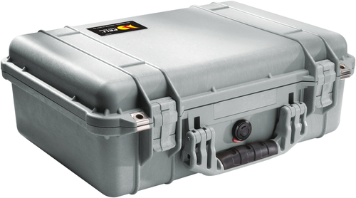 Peli 1500 Case - Silver - Case with Dividers