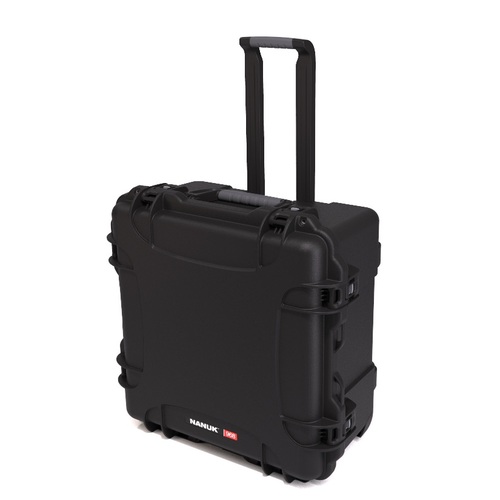 Nanuk 968 Case with Wheels - Black - Case with Foam