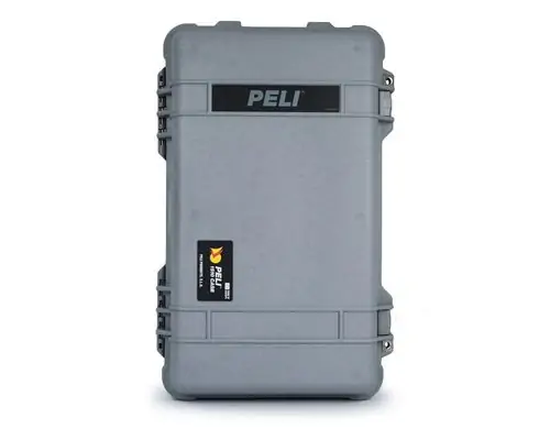 Peli 1510 Case with Wheels - Silver - Case With TrekPak