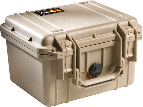 Peli 1300 Case - Tan - Case Empty
