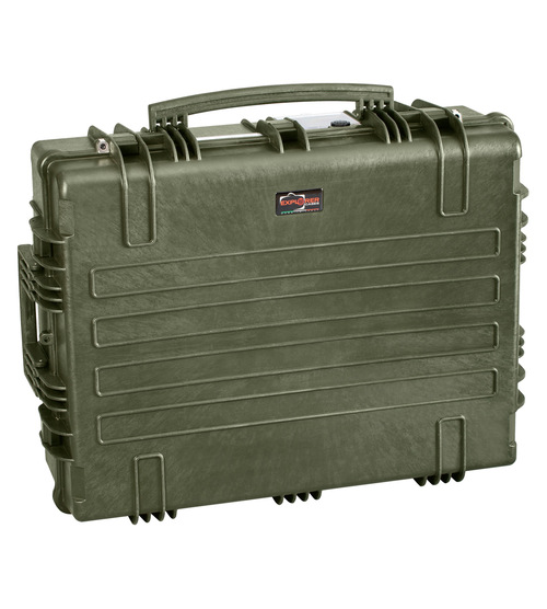 Explorer 7726 Waterproof Case With Wheels - Black Front