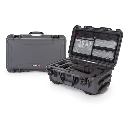 NANUK 935 Case For Sony A7R size Camera - with Wheels - Graphite