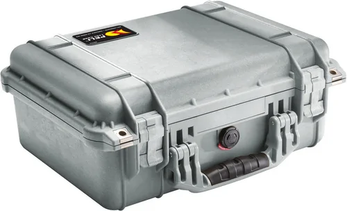 Peli 1450 Case - Silver - Case Empty