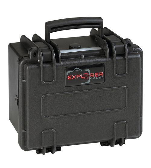 Explorer 2214 Waterproof Case - Black Front