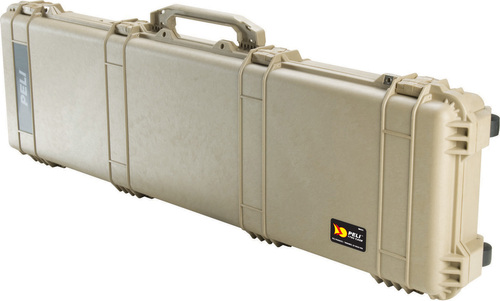 Peli 1750 Case with Wheels - Tan - Case Empty