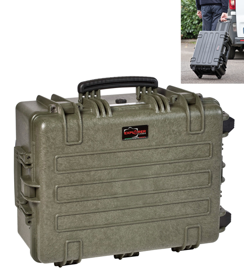 Explorer 5326 Case With Wheels - Black Front