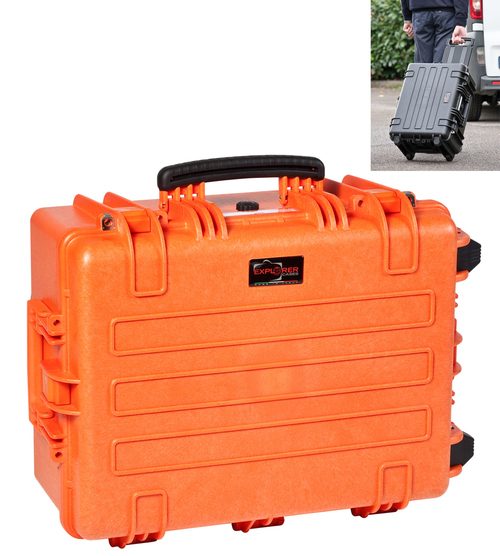 Explorer 5326 Case With Wheels - Black Front
