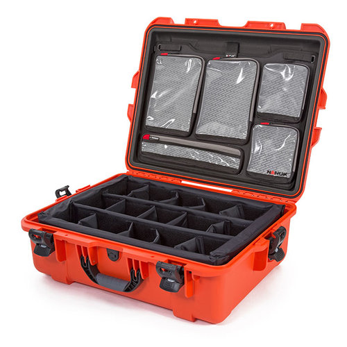 NANUK 945 Pro Photo Kit Camera Case - Orange