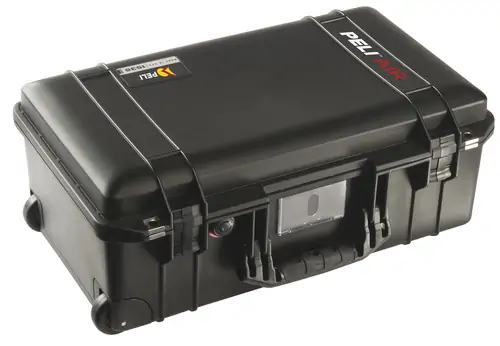 Peli 1535 Air Carry On Case with Wheels - Black - Case with Dividers