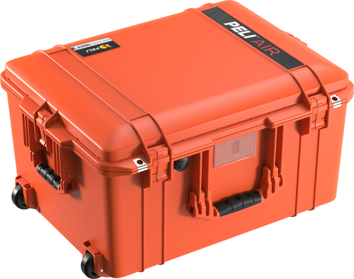 Peli Air 1607 Case with Wheels - Orange - Case with Dividers