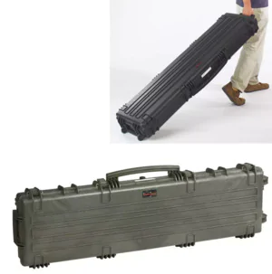 Explorer 13513 Waterproof Case - Olive Front