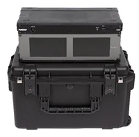 SKB 3I-2213M124U 4U ISERIES Injection Moulded Shallow Fly Rack - 9