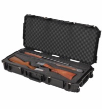 SKB 3i-3614-CBD Double Custom Breakdown Shotgun Case with Wheels