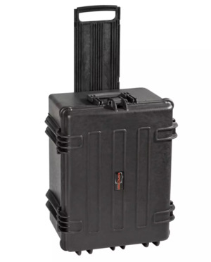 Explorer 5833 Waterproof Case With Wheels - Black Standing