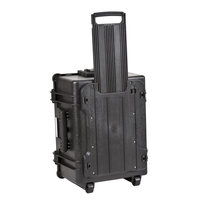 Explorer 5833 Waterproof Case With Wheels - Black Back Standing