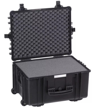 Explorer 5833 Waterproof Case With Wheels - Black with Foam