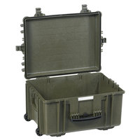 Explorer 5833 Waterproof Case With Wheels - Olive Green Empty