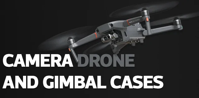 Camera, Drone and Gimbal Cases mobile banner