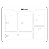 Nanuk 945 Lid Organiser