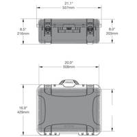 Nanuk 950 Case with Wheels For DJI Ronin M