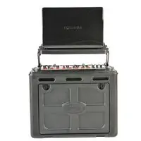 SKB 1SKB-R106W Video Control and Presentation Rack 10 x 6 Compact Rolling Rig