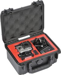 SKB 3I-0705-3-GP1 Waterproof Case For 1 Go-Pro