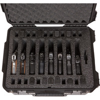 SKB 3I-2015-10B-M 8 Handgun Case with Wheels