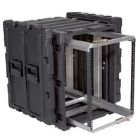 SKB 3RR-14U24-25B - 24 Inch Deep Removable Shock Rack Case - 14U