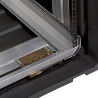 SKB 3RR-14U24-25M SKB 14U Removable ShockRack Drab Olive Green