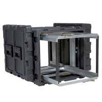 SKB 3RR-9U24-25B 9U Portable Military Spec Shock Rack 24 (61cm) Deep Rail To Rail