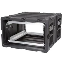 SKB 3RS-5U30-25B SKB 5U Shock Mounted IP67 Server Rack 30 (76cm) Deep Rail To Rail