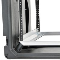 SKB 3SKB-R10U20W 20 Inch Deep Roto Shockmount Rolling Rack Case 10U