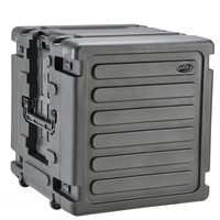 SKB 3SKB-R12U20W - 20 Inch Deep Roto Shockmount Rolling Rack Case - 12U