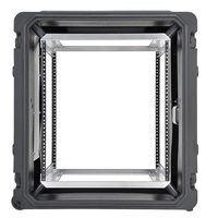 SKB 3SKB-R12U20W - 20 Inch Deep Roto Shockmount Rolling Rack Case - 12U