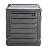 SKB 3SKB-R12U20W - 20 Inch Deep Roto Shockmount Rolling Rack Case - 12U