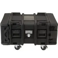 SKB 3SKB-R904U24 - 24 Inch Deep Roto Shock Rack Case - 4U